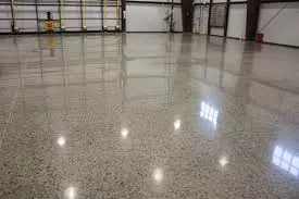 polished concrete flooring installation by Decorative Concrete of Texas