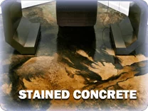 stained concrete flooring installation by Decorative Concrete of Texas