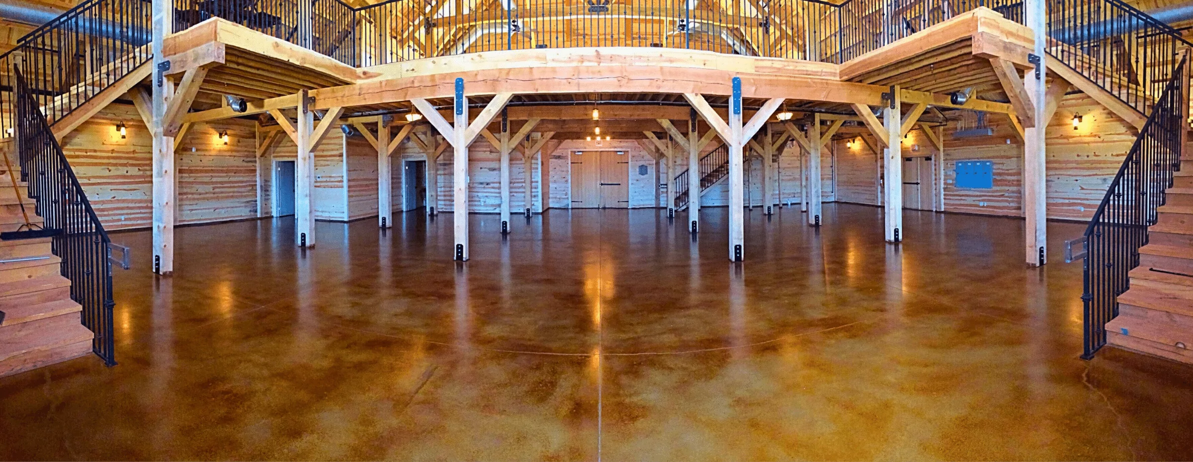 stained concrete floors by decorative concrete of texas